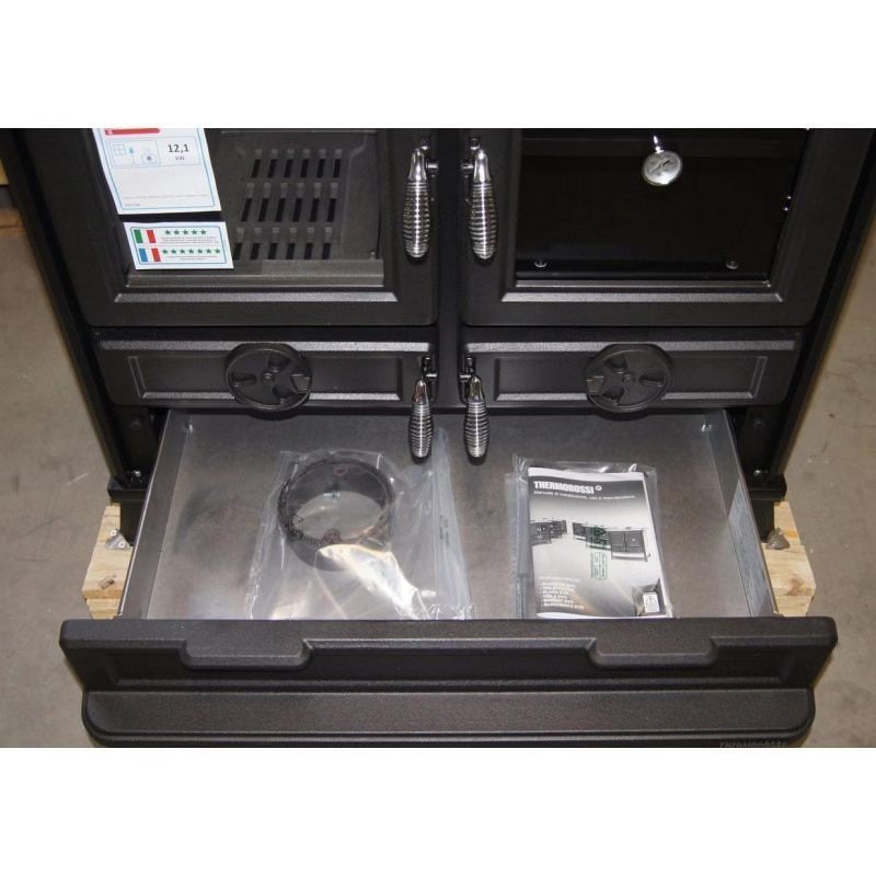Thermorossi Klara Evo Kaminofen – 12,1 kW – Bild 4